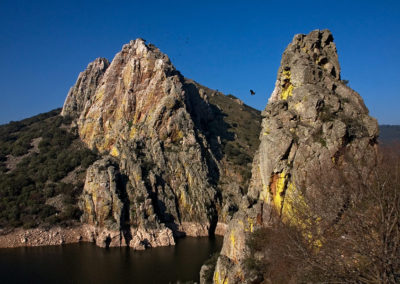 Peñafalcon, de beroemde gierenrots